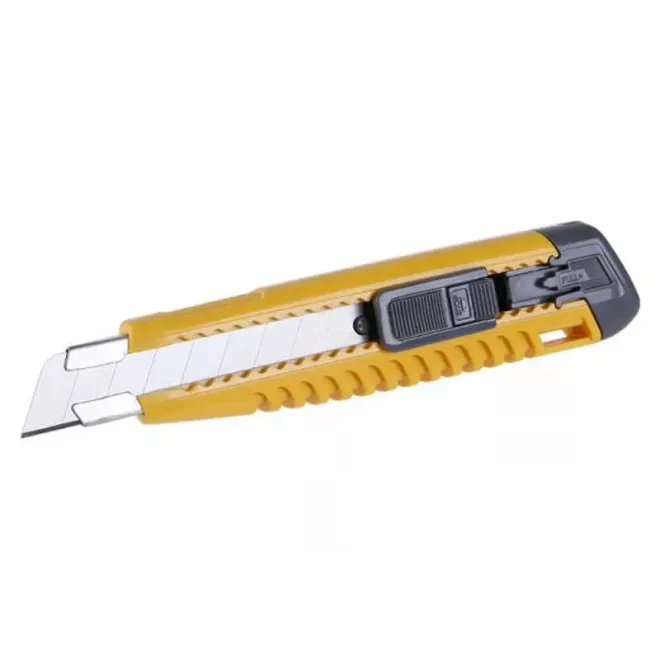 Lev KDS tapétavágó, törhető pengés kés LC405, 18mm + 1 pótpenge, kék, 16002