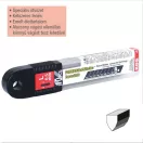 Lev KDS tapétavágó késhez pótpenge LB10B, 18x0,50mm 10db/doboz, fekete, 16016