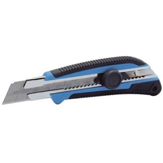   Lev Festa tapétavágó, törhető pengés kés 25mm, csúszásgátló gumi bevonatú, 16147