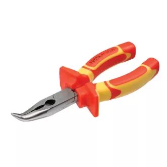   Lev Festa telefonfogó 160mm, VDE, szigetelt, 1000V, hajlított, DIN 5745, EN 60900, CrV, 17135