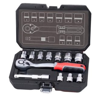   Lev Festa dugókulcs készlet 1/2", 12 részes, 10-24 CrV, 17229