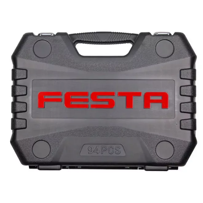 Lev Festa szerszámkészlet 1/2"és 1/4", 94 részes, CrV, 17235