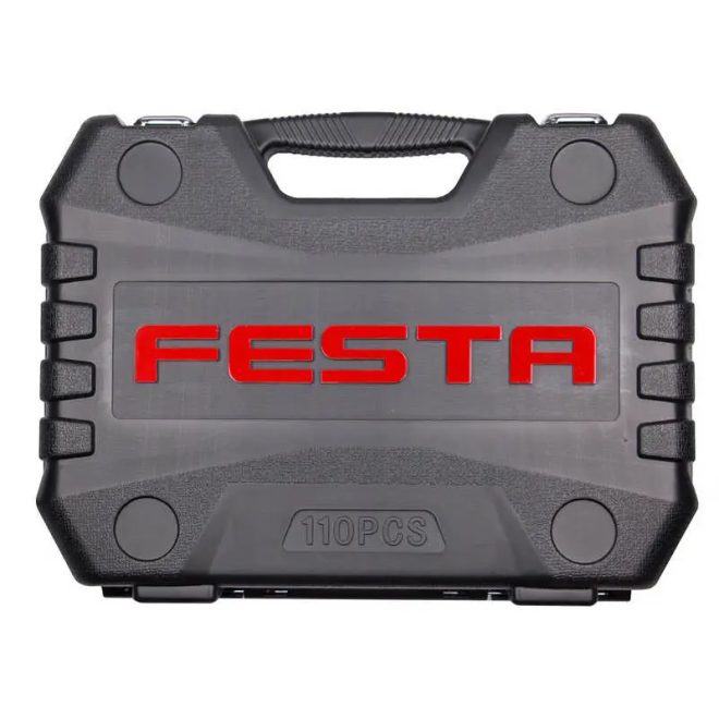 Lev Festa szerszámkészlet 1/2"és 1/4", 110 részes, CrV, 17236