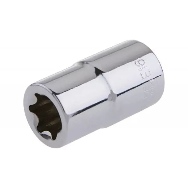 Lev Festa dugókulcs fej 1/2", Torx- E22, CrV, 17943