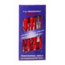 Lev Festa csavarhúzó készlet 6 részes, FL, PH, szigetelt, 1000V, fázisceruzával, 18410