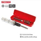 Lev Festa csavarhúzó készlet 6db bitfejjel, FL, PH, CrV, 18411