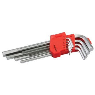   Lev Festa imbuszkulcs készlet 9 részes hatlapú 1,5-10mm, Profi, CrV, 18496