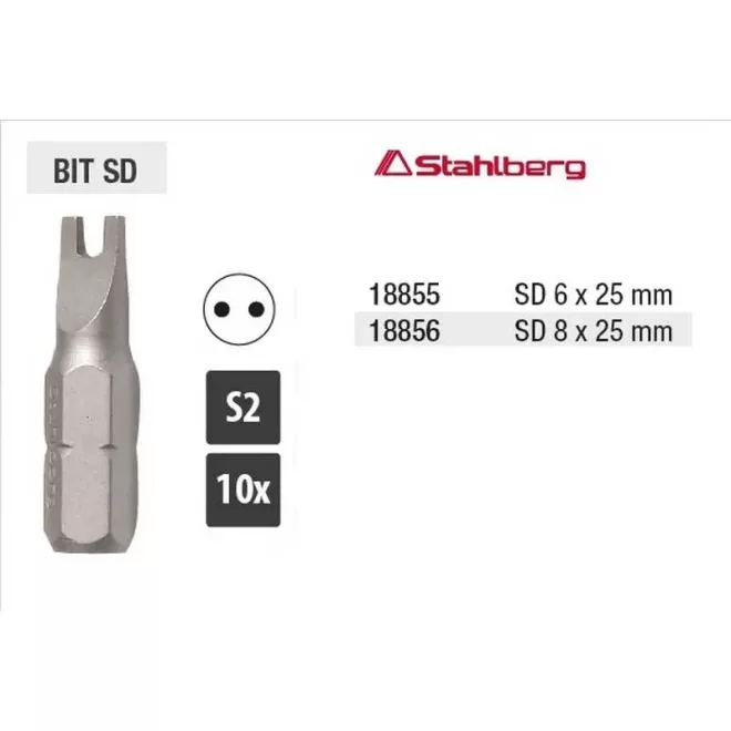 Lev Stahlberg bitfej SD8, 25mm, S2, 10db, 18856