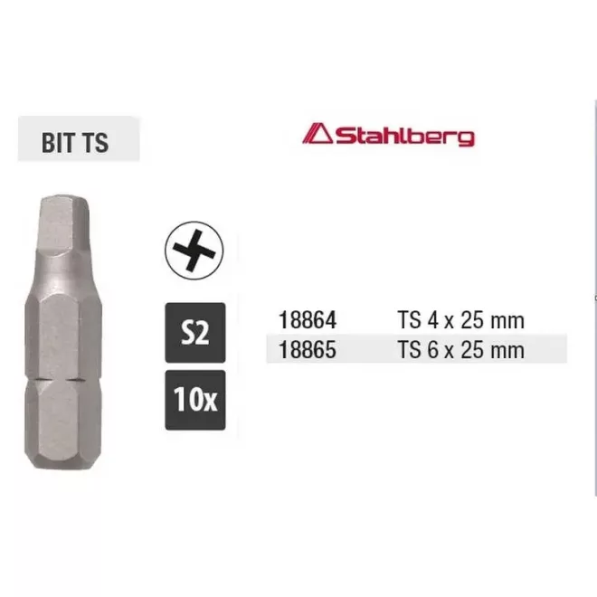 Lev Stahlberg bitfej TS4, 25mm, S2, 10db, 18864