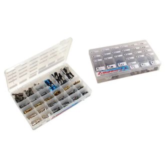   Lev bit és adapter készlet 280 részes (28 féle/10db), S2, mágneses, műanyag dobozban, 18993