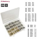 Lev bitkészlet 200 részes (20 féle/10db), S2 TIN bevonattal, műanyag dobozban, 18994