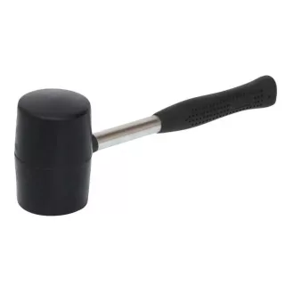 Lev Festa gumikalapács 65mmx33cm, fekete, fém nyél, 19265