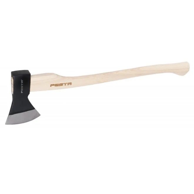 Lev Festa balta, fejsze 1250g, 70cm, kőrisfa nyél, kör alakú ék, DIN5131, DIN7294, 19383