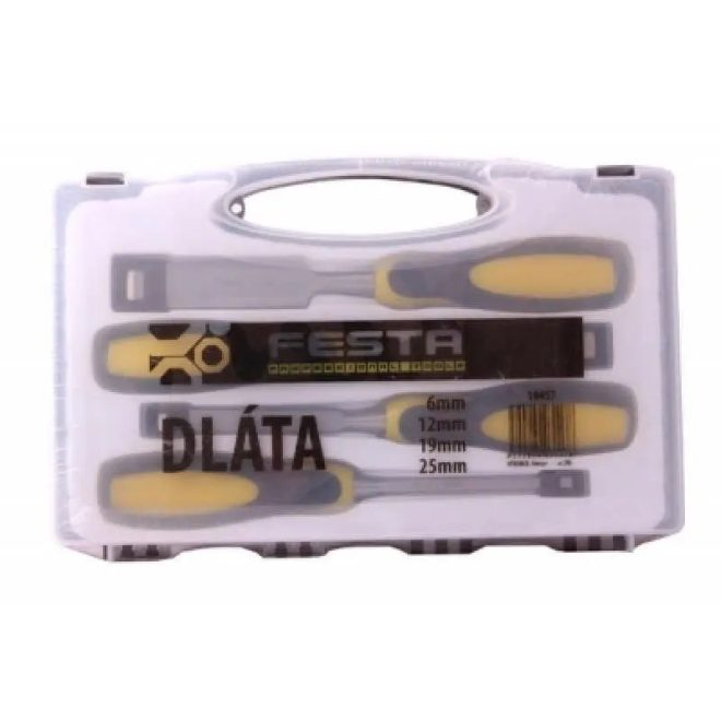 Lev favéső készlet 4 részes: 6, 12, 19, 25mm, CrV, 19457