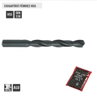   Lev Festa fúrószár, fémcsigafúró DIN 338 HSS 1,10mm, hengerelt- fém, Alu, 20011