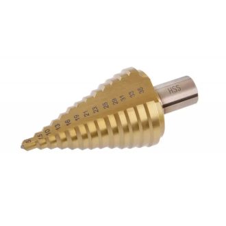   Lev Festa léptető fúrószár DIN 1412C HSS TITAN 5-35mm 13 lépcsős, ALU, fém-inox, műanyag, 20491