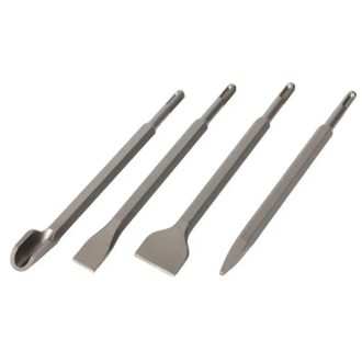   Lev Festa horonymaró és véső készlet SDS-Plus 4 részes (2-laposvéső, 1-spiccvéső, 1-horonymaró véső), 20954