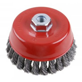 Lev Festa fazékkefe 125mmxM14- 0,3 csavart, edzett, 21907