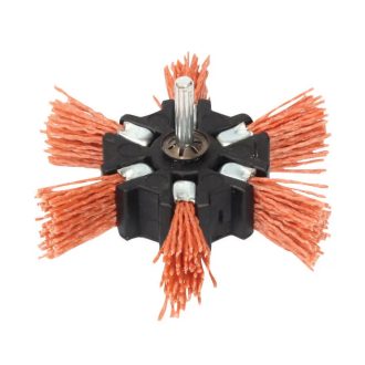   Lev Festa csapos körkefe 100x6mm- 1,2mm hullámos nylon, 22032