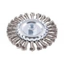 Lev Festa körkefe 125mmxM14- 0,5 csavart, edzett, inox, 22040