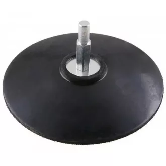   Lev gumihátlap tépőzáras csiszolóhoz 125mm, tépőzáras, 22042