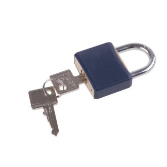   Lev Festa lakat 50mm, sárgaréz, műanyag borítással, 2 kulccsal, 23312