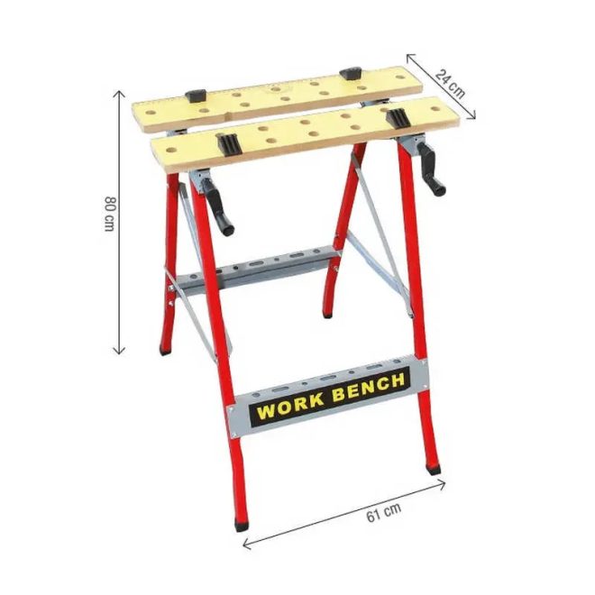 Lev munkapad 80x24x61cm, 23650