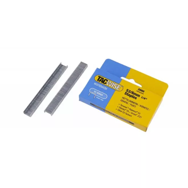 Lev tűzőkapocs 53- 0,7x11,3x8mm, 2000db/doboz, 23762