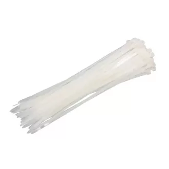   Lev kábelkötöző 4,8x500mm, fehér, 50db/köteg, EN 50146, 23866