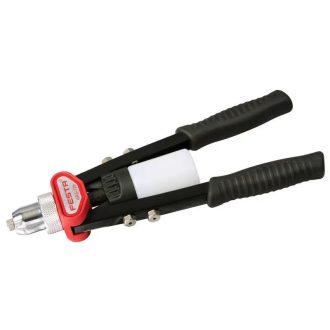   Lev Festa popszegecshúzó, szegecselő fogó karos 2,4-4,8mm, 280mm, acél, inox, Alu, réz, 24017