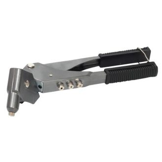   Lev popszegecshúzó, szegecselő fogó 2,4-4,8mm, 290mm, fordítható fejjel, Alu, 24020