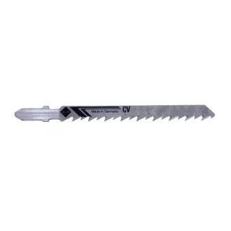  Lev Jigsaw dekopírfűrészlap, szúrófűrészlap HCS 5db/csom 75x1,45x4,0mm/6TPI, 24069