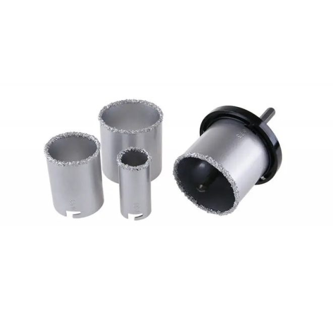 Lev Festa gyémánt körkivágó készlet 6 részes 33/53/67/73mm, felfogóval, kerámia, csempe, 24745