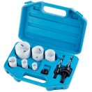 Lev körkivágó készlet 9 részes HSS Bimetál 19/22/29/38/44/57mm, 24750