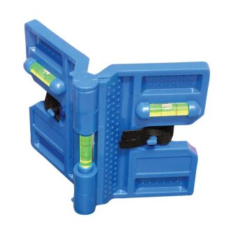   Lev Nivela vízmérték oszlophoz 3 libellás mágneses rögzítőöv, különböző színekben, 26028