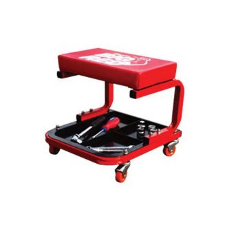   Lev gurulós ülőke 360x365x365mm, műanyag szerszámtárolóval, 26988