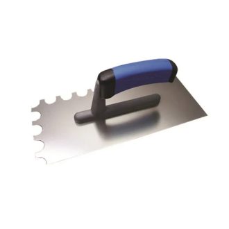   Lev Festa fogazott glettvas 280x130mm E16, rozsdamentes, inox, profi, gumi markolat, 31146