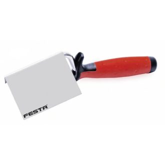   Lev Festa belső sarokkanál 80x60x60mm, rozsdamentes, inox, profi, gumi markolat, 31280