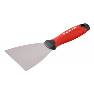   Lev Festa spakli 120mm, rozsdamentes, inox, profi, gumi markolat, 31514