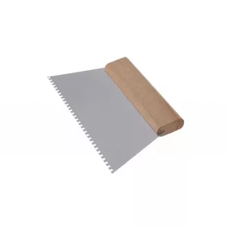 Lev spatula, fogazott E4 250mm, 31655