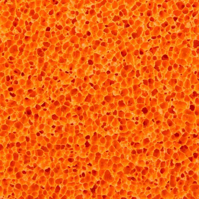 Lev Festa kemény szivacsos simító 280x140x12mm, narancssárga, finom, 34443