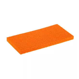   Lev kemény szivacsos simítóhoz pótszivacs 250x130x12mm, narancssárga, 34470