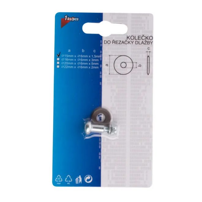 Lev kézi csemevágóhoz pót vágókerék 1,5mm, 36126