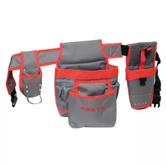   Lev Festa szerszámöv kiegészítőkkel, öv 120x6cm, 14 részes+szem, 37311