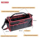 Lev Festa szerszámtartó táska fém fogantyú, 18 részes, 280x490x230mm, 37331