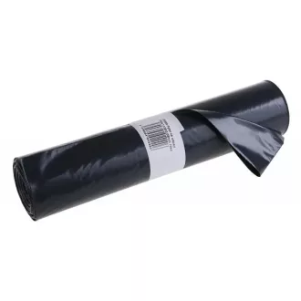   Lev szemeteszsák 120 liter, 700x1100-0,08mm, fekete, 10db/tekercs, 38060