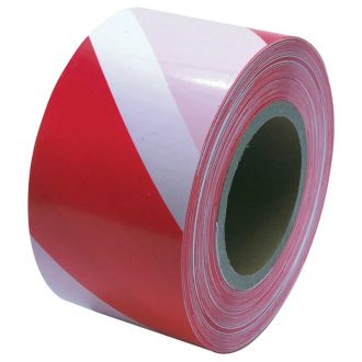 Lev kordonszalag 80mm x 250m, piros-fehér, 38948