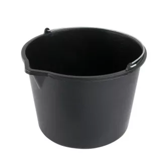 Lev kőműves vödör 15 liter, műanyag, kiöntővel, 39014