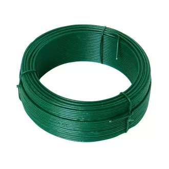 Lev feszítődrót 1,8mmx50m, PVC bevonatú, zöld, 42248