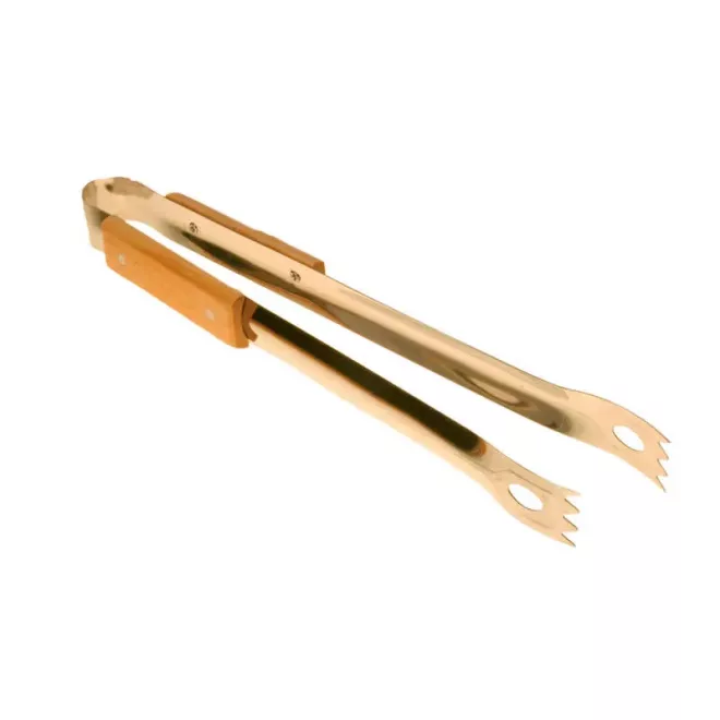 Lev grillező fogó 380mm, inox, 43072